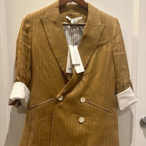 Veronica Beard  Parineti Dickey Jacket Blazer - Camel